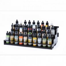 Black Paint Rack: Dropper Bottles (Topper)