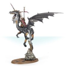 Cities of Sigmar Dreadlord/Sorceress on Black Dragon