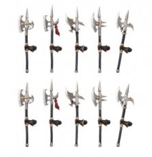 Warriors of Chaos Halberds Upgrade Set