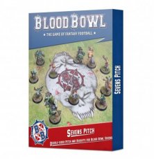 Sevens Pitch Double-sided Pitch and Dugouts for Blood Bowl Sevens