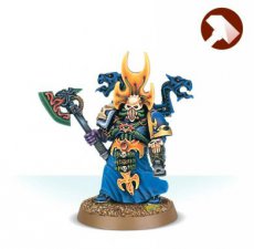Chaos Space Marines Sorcerer with Force Axe