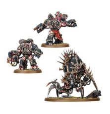 Chaos Space Marines Venomcrawler and Obliterators