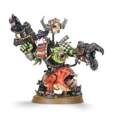 50 Warboss with Attack Squig Orks Warboss with Attack Squig