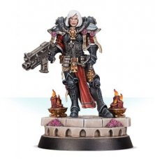 Adepta Sororitas Sister Superior Amalia Novena