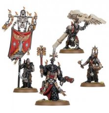 Black Templars Grimaldus and Retinue