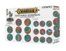 66-96 Shattered Dominion 25 & 32mm Round Bases