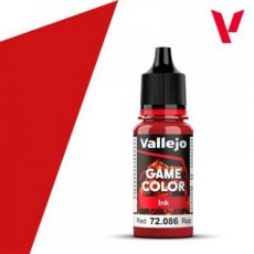 Game Color Ink Red