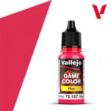 Game Color Fluorescent Red