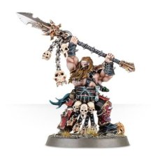 Khorne Bloodbound Exalted Deathbringer with Impaling Spear