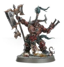 Khorne Bloodbound Exalted Deathbringer with Ruinous Axe