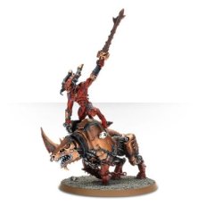 Daemons of Khorne Skullmaster, Herald of Khorne on Juggernaut