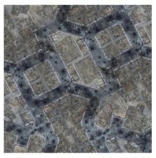 Titan Warzone City 4x4 Gaming Mat 2.0